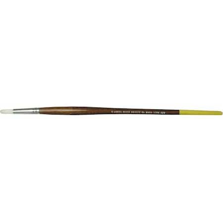 Gordon Brush Size 10 White Bristle Round Artist Brush 0316-10000